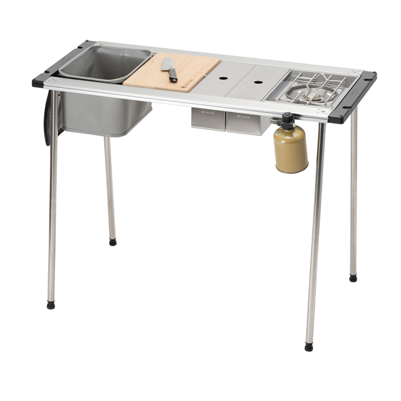 Iron Grill Table Camp Kitchen Starter Set