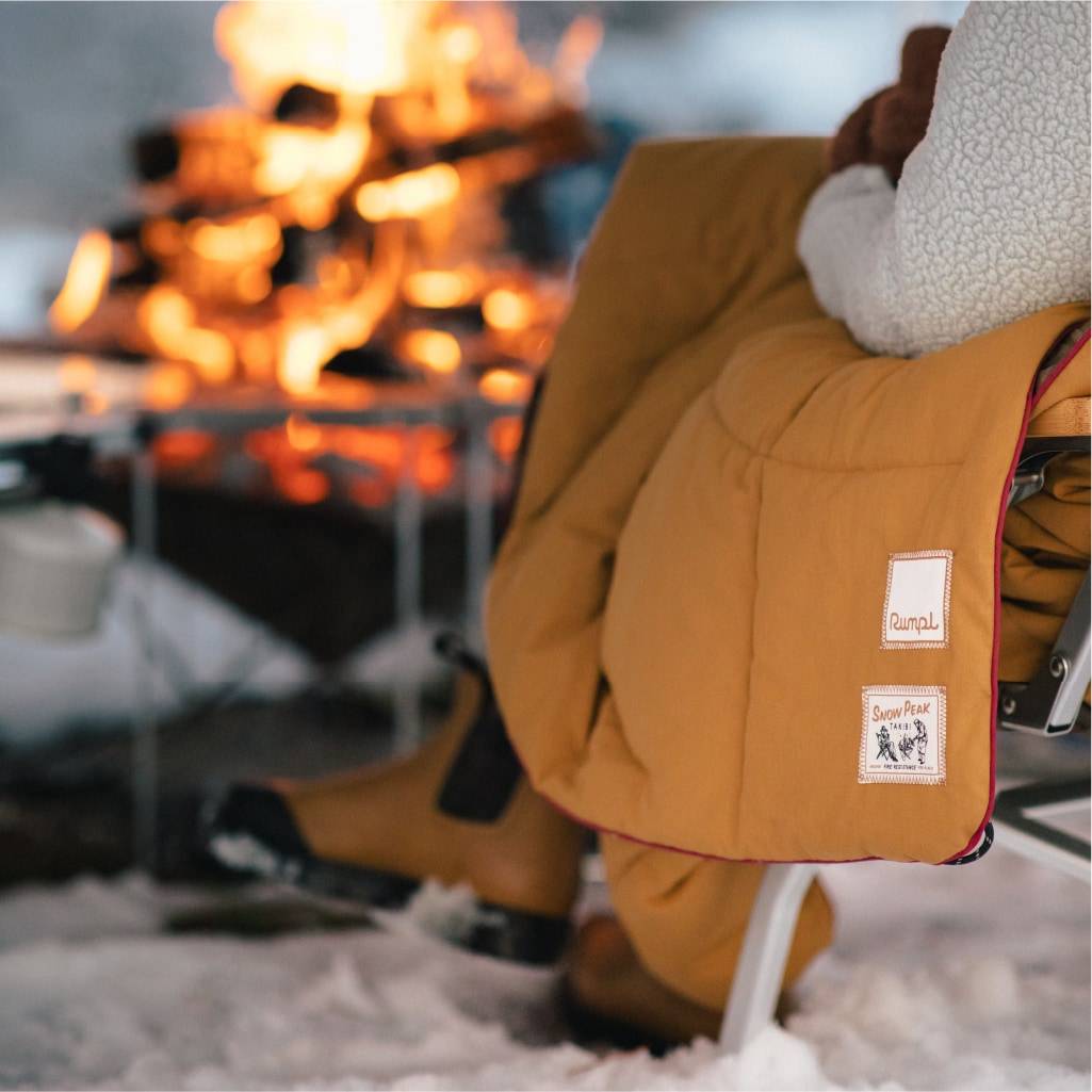 Rumpl x Snow Peak Fire-Resistant Takibi Blanket